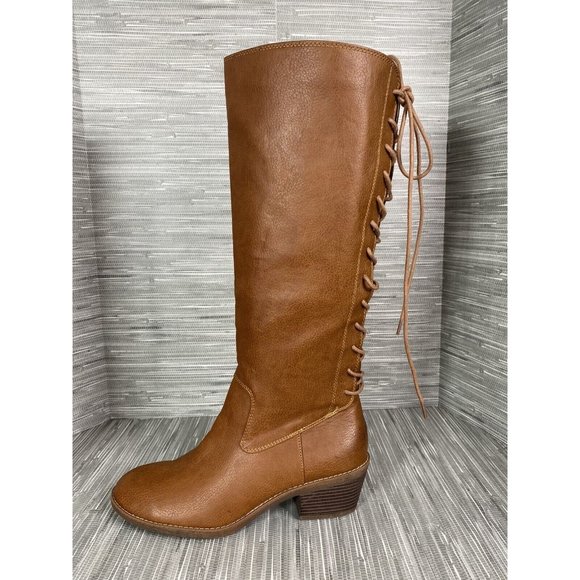 Sofft Shoes Eurosoft By Sofft Womens Carlen Lace Up Side Zip Knee